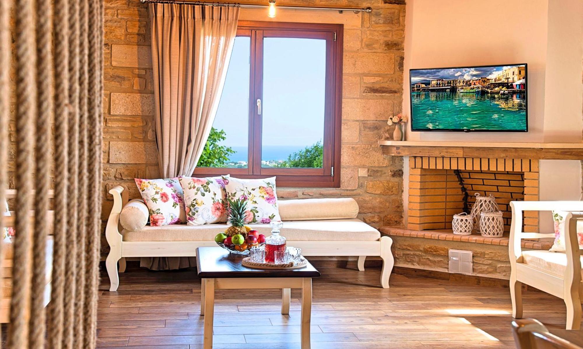 Cretan Sunrise Villa Heated Pool Dhimitroulianá Exterior foto
